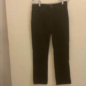 Lauren Ralph Lauren Women's Curduroy Brown Straight Jeans